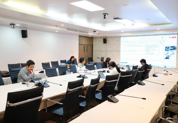 ภาพกิจกรรม  สาขาวิชาคณิตศาสตร์ คณะวิทยาศาสตร์และเทคโนโลยี มหาวิทยาลัยราชภัฏกำแพงเพชร จัดกิจกรรมตรวจประเมินคุณภาพการศึกษาภายใน ระดับหลักสูตร ตามเกณฑ์ AUN-QA สาขาวิชาคณิตศาสตร์