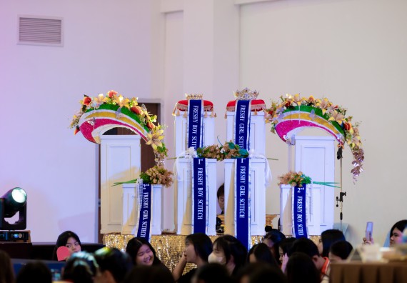 ภาพกิจกรรม   คณะวิทยาศาสตร์และเทคโนโลยี จัดกิจกรรมเสริมสร้างคุณธรรม จริยธรรม และมีจิตอาสาอย่างสร้างสรรค์ คณะวิทยาศาสตร์และเทคโนโลยี