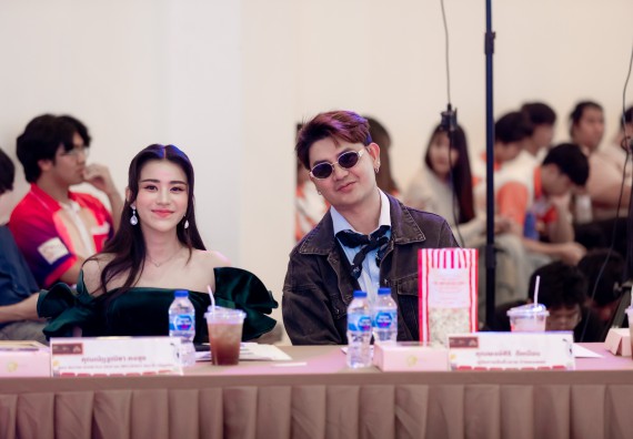 ภาพกิจกรรม   คณะวิทยาศาสตร์และเทคโนโลยี จัดกิจกรรมเสริมสร้างคุณธรรม จริยธรรม และมีจิตอาสาอย่างสร้างสรรค์ คณะวิทยาศาสตร์และเทคโนโลยี