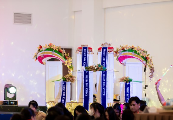 ภาพกิจกรรม   คณะวิทยาศาสตร์และเทคโนโลยี จัดกิจกรรมเสริมสร้างคุณธรรม จริยธรรม และมีจิตอาสาอย่างสร้างสรรค์ คณะวิทยาศาสตร์และเทคโนโลยี