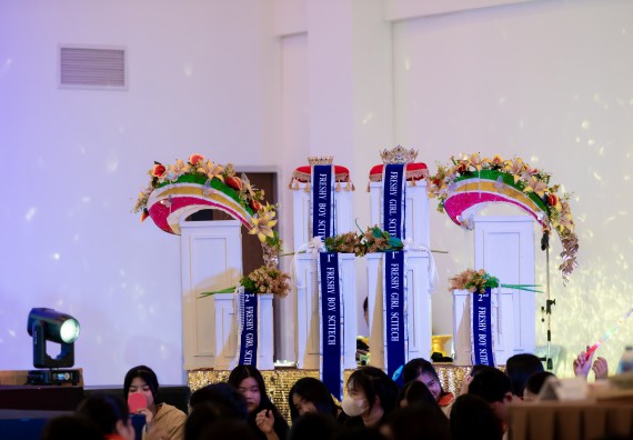 ภาพกิจกรรม   คณะวิทยาศาสตร์และเทคโนโลยี จัดกิจกรรมเสริมสร้างคุณธรรม จริยธรรม และมีจิตอาสาอย่างสร้างสรรค์ คณะวิทยาศาสตร์และเทคโนโลยี