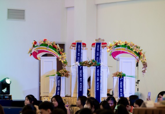 ภาพกิจกรรม   คณะวิทยาศาสตร์และเทคโนโลยี จัดกิจกรรมเสริมสร้างคุณธรรม จริยธรรม และมีจิตอาสาอย่างสร้างสรรค์ คณะวิทยาศาสตร์และเทคโนโลยี