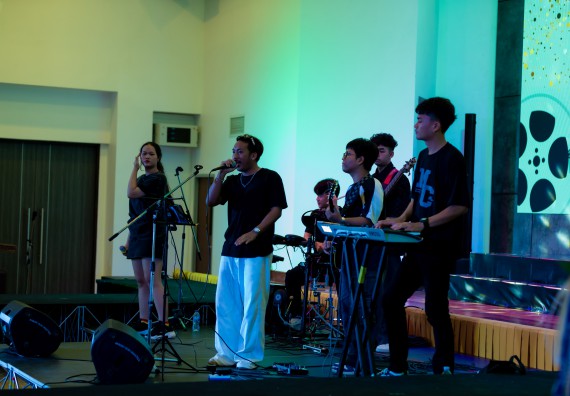 ภาพกิจกรรม   คณะวิทยาศาสตร์และเทคโนโลยี จัดกิจกรรมเสริมสร้างคุณธรรม จริยธรรม และมีจิตอาสาอย่างสร้างสรรค์ คณะวิทยาศาสตร์และเทคโนโลยี