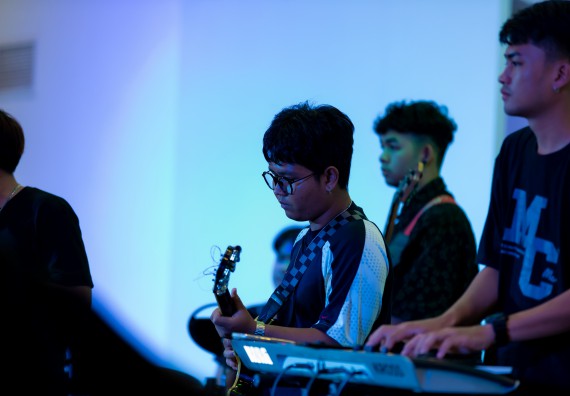 ภาพกิจกรรม   คณะวิทยาศาสตร์และเทคโนโลยี จัดกิจกรรมเสริมสร้างคุณธรรม จริยธรรม และมีจิตอาสาอย่างสร้างสรรค์ คณะวิทยาศาสตร์และเทคโนโลยี