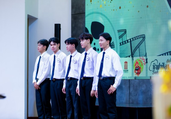 ภาพกิจกรรม   คณะวิทยาศาสตร์และเทคโนโลยี จัดกิจกรรมเสริมสร้างคุณธรรม จริยธรรม และมีจิตอาสาอย่างสร้างสรรค์ คณะวิทยาศาสตร์และเทคโนโลยี