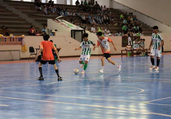 ภาพกิจกรรม  คณะวิทยาศาสตร์และเทคโนโลยี จัดกิจกรรมส่งเสริมสุขภาพสร้างสรรค์ศิลป์นักศึกษา