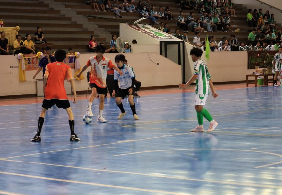 ภาพกิจกรรม  คณะวิทยาศาสตร์และเทคโนโลยี จัดกิจกรรมส่งเสริมสุขภาพสร้างสรรค์ศิลป์นักศึกษา