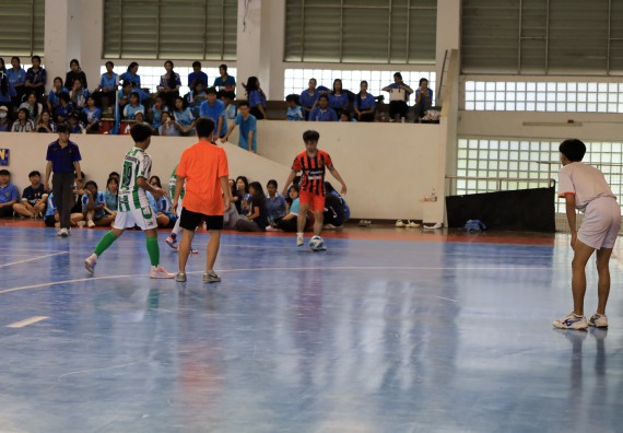 ภาพกิจกรรม  คณะวิทยาศาสตร์และเทคโนโลยี จัดกิจกรรมส่งเสริมสุขภาพสร้างสรรค์ศิลป์นักศึกษา