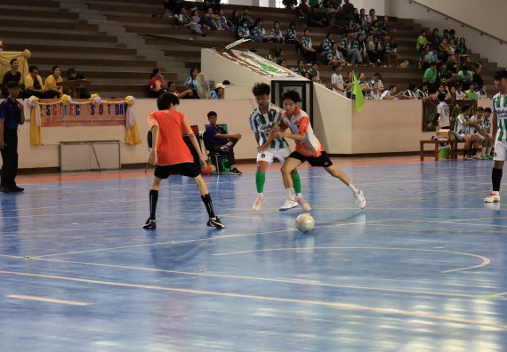 ภาพกิจกรรม  คณะวิทยาศาสตร์และเทคโนโลยี จัดกิจกรรมส่งเสริมสุขภาพสร้างสรรค์ศิลป์นักศึกษา