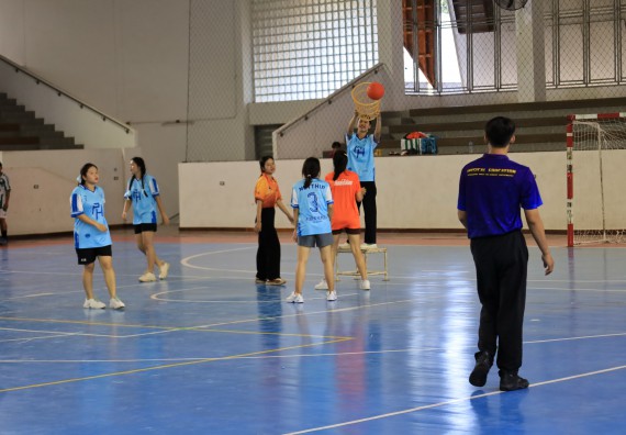 ภาพกิจกรรม  คณะวิทยาศาสตร์และเทคโนโลยี จัดกิจกรรมส่งเสริมสุขภาพสร้างสรรค์ศิลป์นักศึกษา