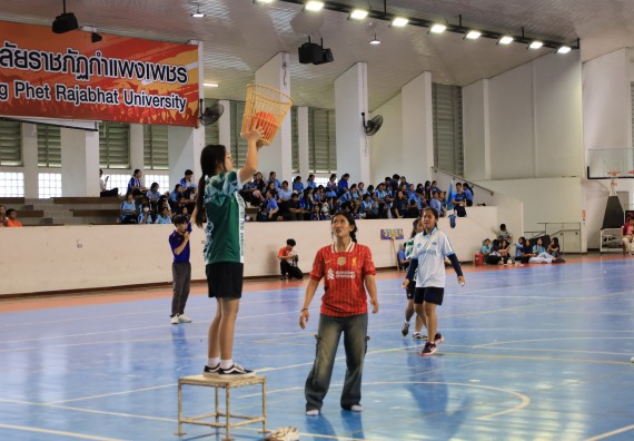 ภาพกิจกรรม  คณะวิทยาศาสตร์และเทคโนโลยี จัดกิจกรรมส่งเสริมสุขภาพสร้างสรรค์ศิลป์นักศึกษา