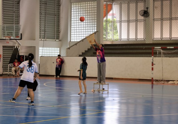 ภาพกิจกรรม  คณะวิทยาศาสตร์และเทคโนโลยี จัดกิจกรรมส่งเสริมสุขภาพสร้างสรรค์ศิลป์นักศึกษา