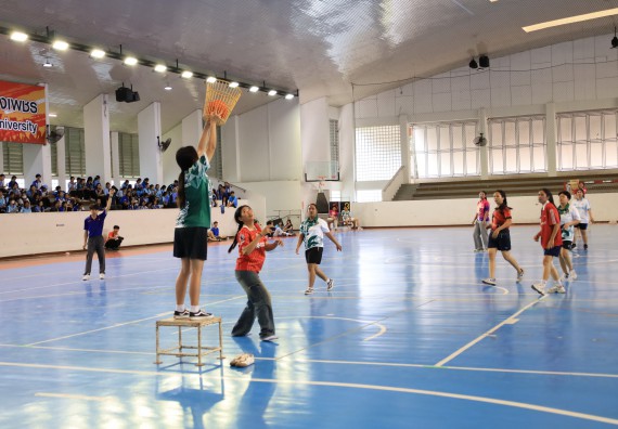 ภาพกิจกรรม  คณะวิทยาศาสตร์และเทคโนโลยี จัดกิจกรรมส่งเสริมสุขภาพสร้างสรรค์ศิลป์นักศึกษา