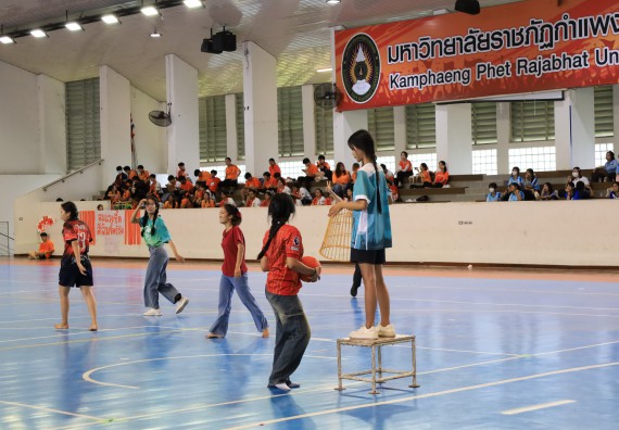 ภาพกิจกรรม  คณะวิทยาศาสตร์และเทคโนโลยี จัดกิจกรรมส่งเสริมสุขภาพสร้างสรรค์ศิลป์นักศึกษา