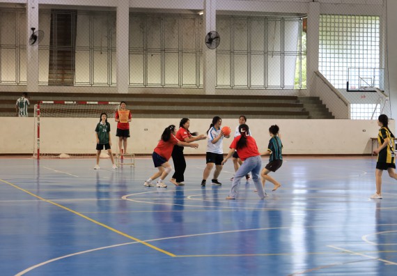 ภาพกิจกรรม  คณะวิทยาศาสตร์และเทคโนโลยี จัดกิจกรรมส่งเสริมสุขภาพสร้างสรรค์ศิลป์นักศึกษา