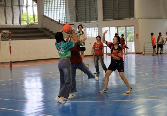 ภาพกิจกรรม  คณะวิทยาศาสตร์และเทคโนโลยี จัดกิจกรรมส่งเสริมสุขภาพสร้างสรรค์ศิลป์นักศึกษา