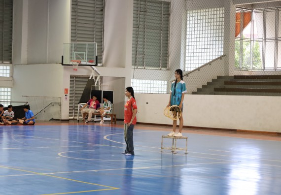 ภาพกิจกรรม  คณะวิทยาศาสตร์และเทคโนโลยี จัดกิจกรรมส่งเสริมสุขภาพสร้างสรรค์ศิลป์นักศึกษา