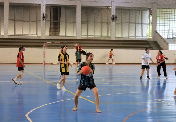 ภาพกิจกรรม  คณะวิทยาศาสตร์และเทคโนโลยี จัดกิจกรรมส่งเสริมสุขภาพสร้างสรรค์ศิลป์นักศึกษา