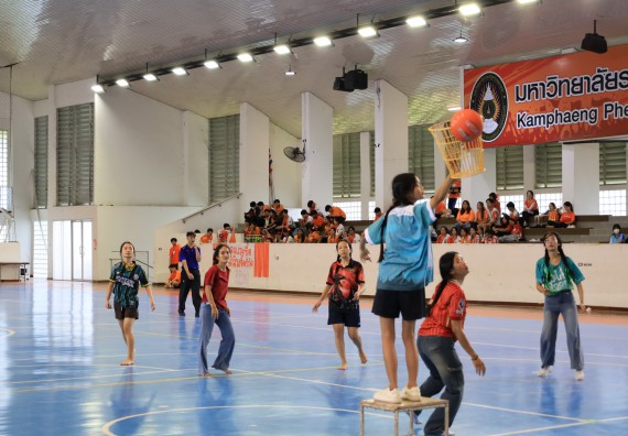 ภาพกิจกรรม  คณะวิทยาศาสตร์และเทคโนโลยี จัดกิจกรรมส่งเสริมสุขภาพสร้างสรรค์ศิลป์นักศึกษา