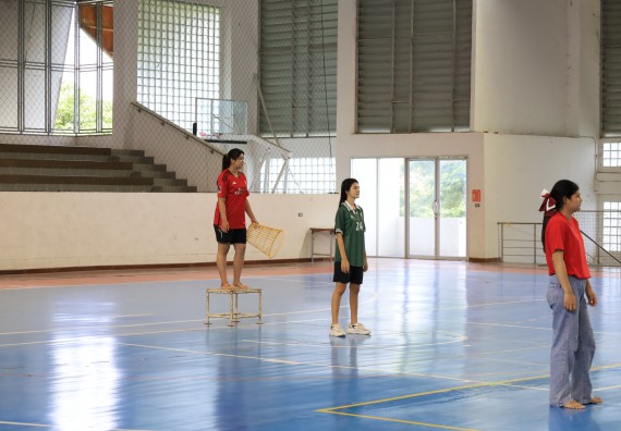 ภาพกิจกรรม  คณะวิทยาศาสตร์และเทคโนโลยี จัดกิจกรรมส่งเสริมสุขภาพสร้างสรรค์ศิลป์นักศึกษา