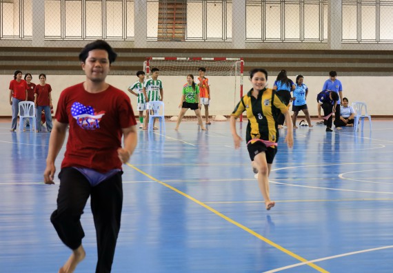 ภาพกิจกรรม  คณะวิทยาศาสตร์และเทคโนโลยี จัดกิจกรรมส่งเสริมสุขภาพสร้างสรรค์ศิลป์นักศึกษา