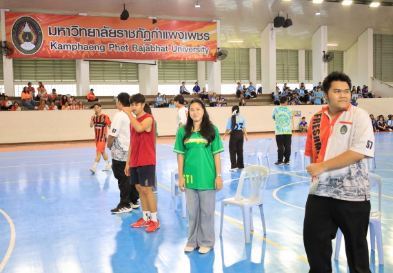 ภาพกิจกรรม  คณะวิทยาศาสตร์และเทคโนโลยี จัดกิจกรรมส่งเสริมสุขภาพสร้างสรรค์ศิลป์นักศึกษา