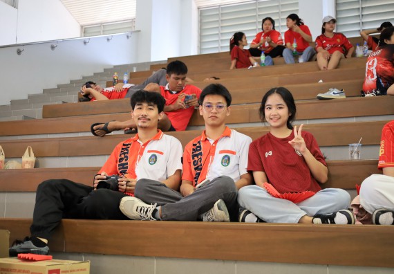 ภาพกิจกรรม  คณะวิทยาศาสตร์และเทคโนโลยี จัดกิจกรรมส่งเสริมสุขภาพสร้างสรรค์ศิลป์นักศึกษา