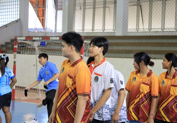 ภาพกิจกรรม  คณะวิทยาศาสตร์และเทคโนโลยี จัดกิจกรรมส่งเสริมสุขภาพสร้างสรรค์ศิลป์นักศึกษา