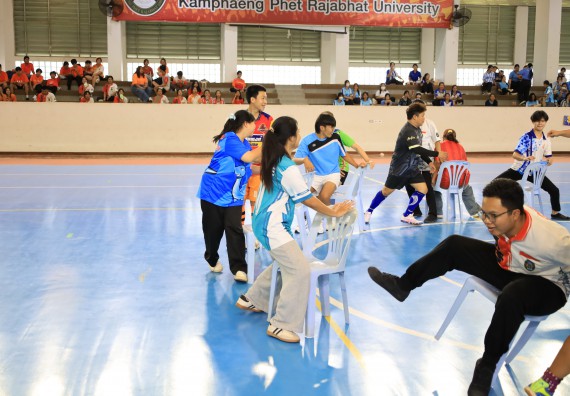 ภาพกิจกรรม  คณะวิทยาศาสตร์และเทคโนโลยี จัดกิจกรรมส่งเสริมสุขภาพสร้างสรรค์ศิลป์นักศึกษา