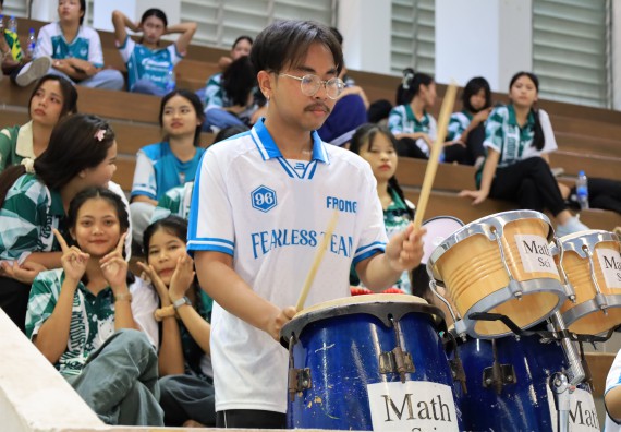 ภาพกิจกรรม  คณะวิทยาศาสตร์และเทคโนโลยี จัดกิจกรรมส่งเสริมสุขภาพสร้างสรรค์ศิลป์นักศึกษา