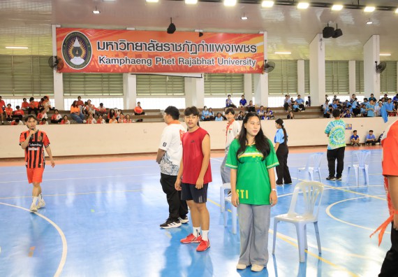 ภาพกิจกรรม  คณะวิทยาศาสตร์และเทคโนโลยี จัดกิจกรรมส่งเสริมสุขภาพสร้างสรรค์ศิลป์นักศึกษา