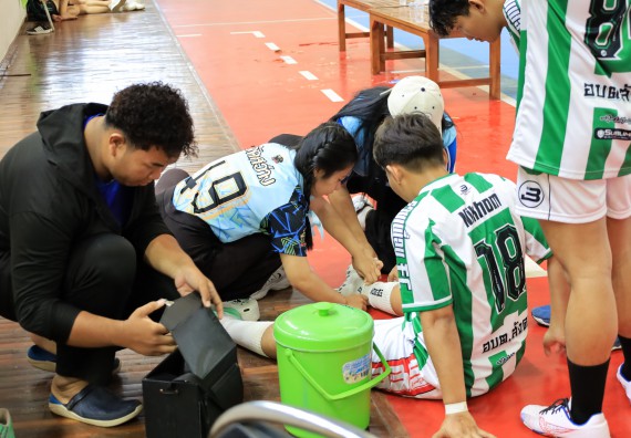 ภาพกิจกรรม  คณะวิทยาศาสตร์และเทคโนโลยี จัดกิจกรรมส่งเสริมสุขภาพสร้างสรรค์ศิลป์นักศึกษา