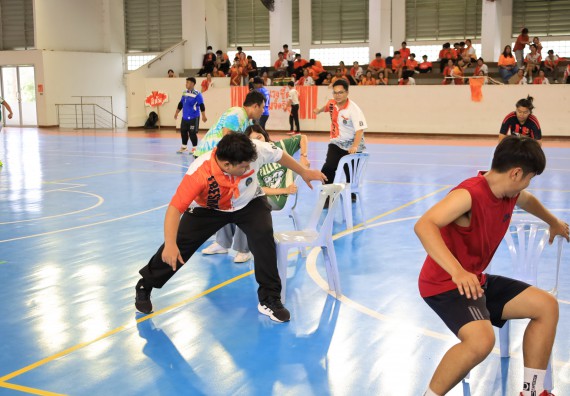 ภาพกิจกรรม  คณะวิทยาศาสตร์และเทคโนโลยี จัดกิจกรรมส่งเสริมสุขภาพสร้างสรรค์ศิลป์นักศึกษา