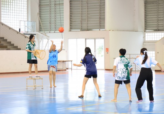 ภาพกิจกรรม  คณะวิทยาศาสตร์และเทคโนโลยี จัดกิจกรรมส่งเสริมสุขภาพสร้างสรรค์ศิลป์นักศึกษา