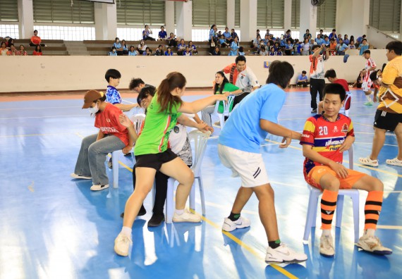 ภาพกิจกรรม  คณะวิทยาศาสตร์และเทคโนโลยี จัดกิจกรรมส่งเสริมสุขภาพสร้างสรรค์ศิลป์นักศึกษา