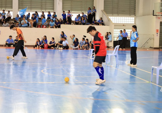 ภาพกิจกรรม  คณะวิทยาศาสตร์และเทคโนโลยี จัดกิจกรรมส่งเสริมสุขภาพสร้างสรรค์ศิลป์นักศึกษา