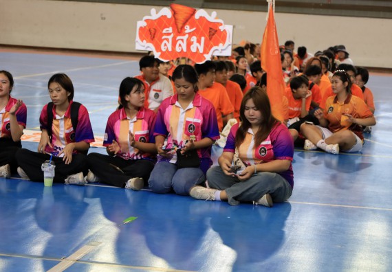 ภาพกิจกรรม  คณะวิทยาศาสตร์และเทคโนโลยี จัดกิจกรรมส่งเสริมสุขภาพสร้างสรรค์ศิลป์นักศึกษา