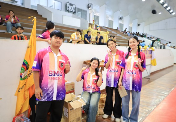 ภาพกิจกรรม  คณะวิทยาศาสตร์และเทคโนโลยี จัดกิจกรรมส่งเสริมสุขภาพสร้างสรรค์ศิลป์นักศึกษา