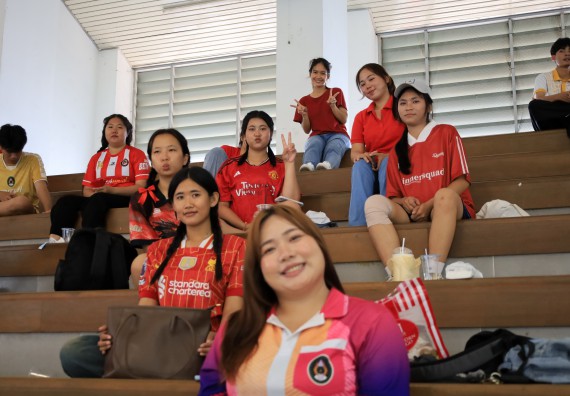 ภาพกิจกรรม  คณะวิทยาศาสตร์และเทคโนโลยี จัดกิจกรรมส่งเสริมสุขภาพสร้างสรรค์ศิลป์นักศึกษา