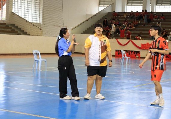 ภาพกิจกรรม  คณะวิทยาศาสตร์และเทคโนโลยี จัดกิจกรรมส่งเสริมสุขภาพสร้างสรรค์ศิลป์นักศึกษา