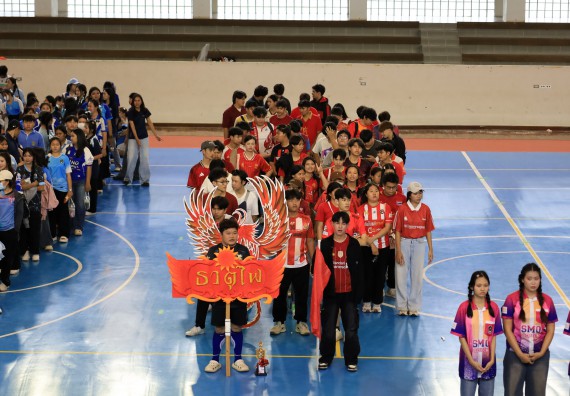 ภาพกิจกรรม  คณะวิทยาศาสตร์และเทคโนโลยี จัดกิจกรรมส่งเสริมสุขภาพสร้างสรรค์ศิลป์นักศึกษา