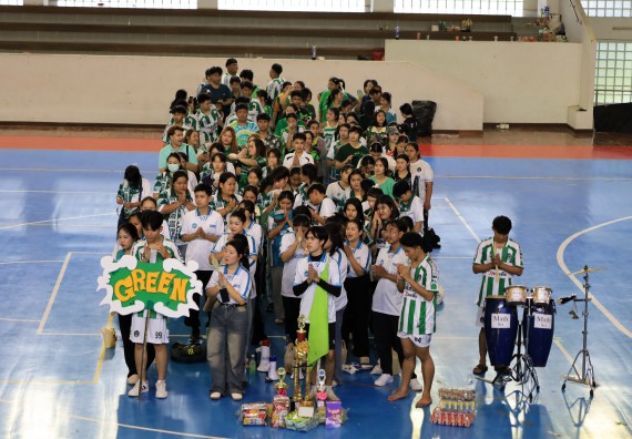 ภาพกิจกรรม  คณะวิทยาศาสตร์และเทคโนโลยี จัดกิจกรรมส่งเสริมสุขภาพสร้างสรรค์ศิลป์นักศึกษา