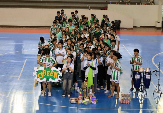 ภาพกิจกรรม  คณะวิทยาศาสตร์และเทคโนโลยี จัดกิจกรรมส่งเสริมสุขภาพสร้างสรรค์ศิลป์นักศึกษา