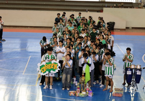 ภาพกิจกรรม  คณะวิทยาศาสตร์และเทคโนโลยี จัดกิจกรรมส่งเสริมสุขภาพสร้างสรรค์ศิลป์นักศึกษา