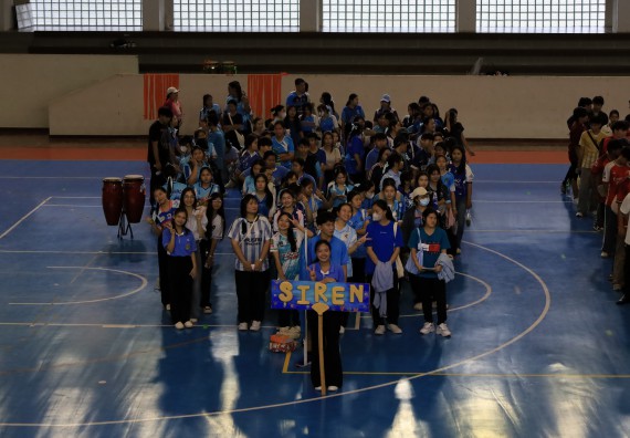 ภาพกิจกรรม  คณะวิทยาศาสตร์และเทคโนโลยี จัดกิจกรรมส่งเสริมสุขภาพสร้างสรรค์ศิลป์นักศึกษา