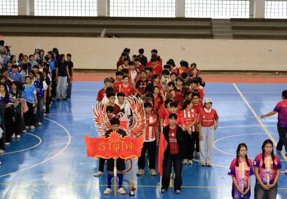 ภาพกิจกรรม  คณะวิทยาศาสตร์และเทคโนโลยี จัดกิจกรรมส่งเสริมสุขภาพสร้างสรรค์ศิลป์นักศึกษา