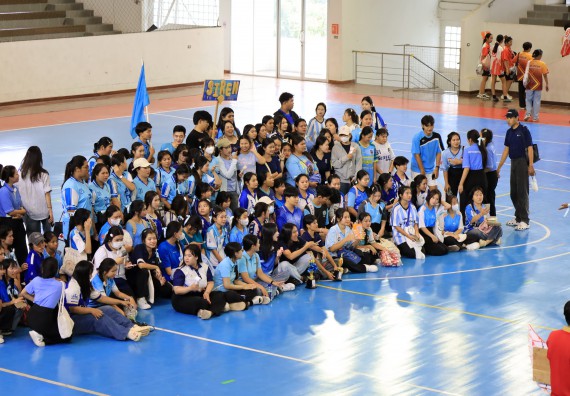 ภาพกิจกรรม  คณะวิทยาศาสตร์และเทคโนโลยี จัดกิจกรรมส่งเสริมสุขภาพสร้างสรรค์ศิลป์นักศึกษา
