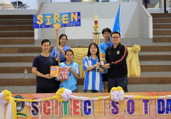 ภาพกิจกรรม  คณะวิทยาศาสตร์และเทคโนโลยี จัดกิจกรรมส่งเสริมสุขภาพสร้างสรรค์ศิลป์นักศึกษา