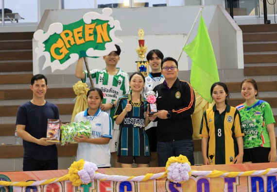 ภาพกิจกรรม  คณะวิทยาศาสตร์และเทคโนโลยี จัดกิจกรรมส่งเสริมสุขภาพสร้างสรรค์ศิลป์นักศึกษา