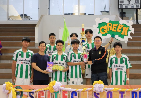 ภาพกิจกรรม  คณะวิทยาศาสตร์และเทคโนโลยี จัดกิจกรรมส่งเสริมสุขภาพสร้างสรรค์ศิลป์นักศึกษา